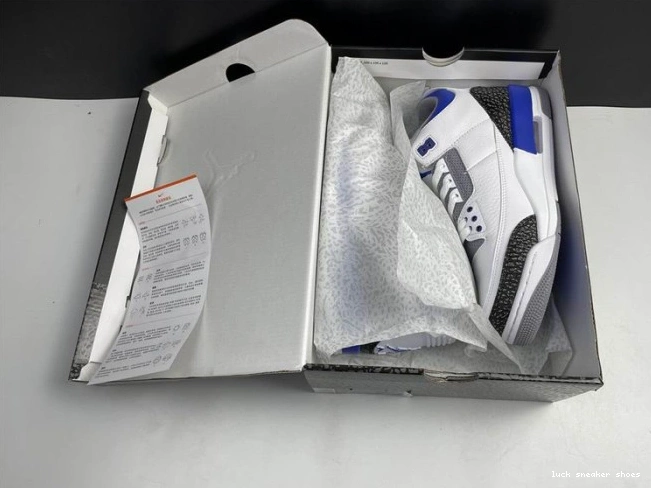 Rep LUCY Blue 3 Air Racer Jordan CT8532-145 0630